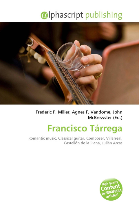 Kniha Francisco Tárrega Agnes F. Vandome