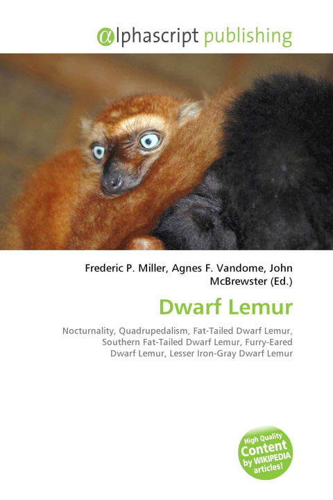 Kniha Dwarf Lemur Agnes F. Vandome