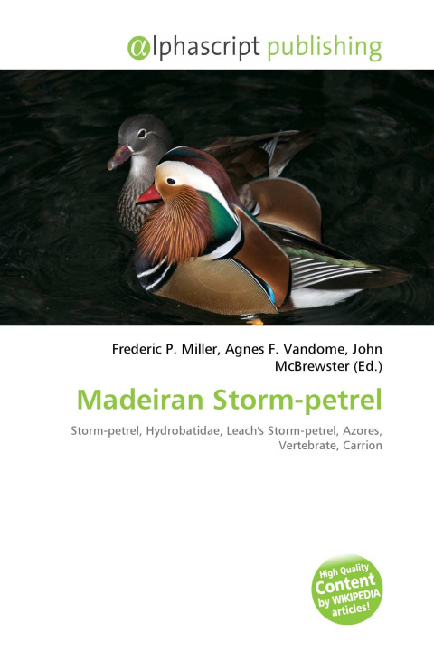 Knjiga Madeiran Storm-petrel Agnes F. Vandome