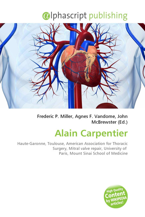 Kniha Alain Carpentier Agnes F. Vandome