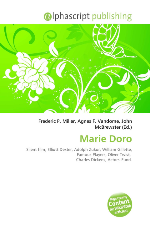 Könyv Marie Doro Agnes F. Vandome