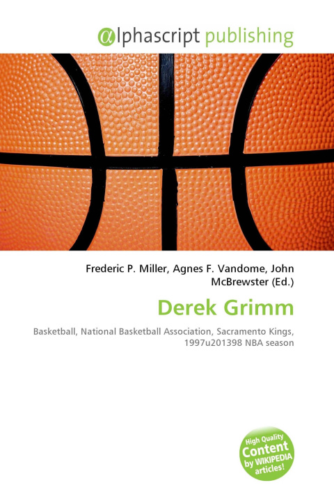 Knjiga Derek Grimm Agnes F. Vandome