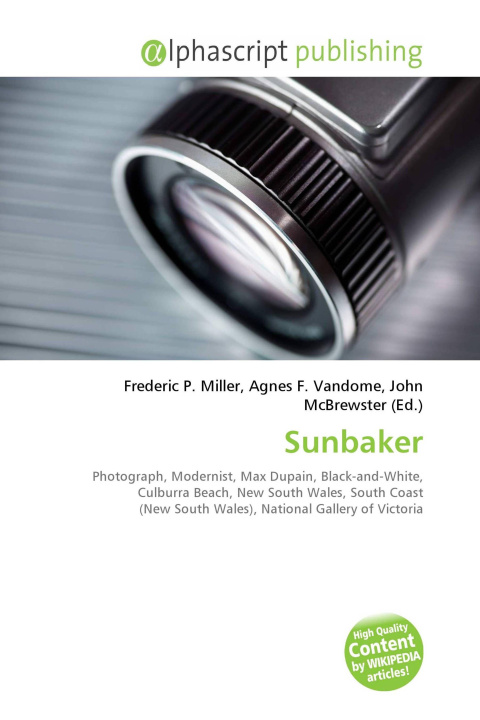Könyv Sunbaker Agnes F. Vandome