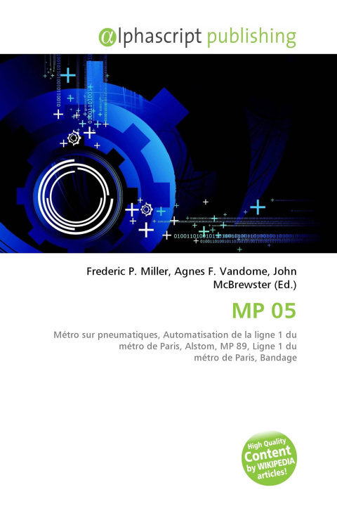Könyv MP 05 Agnes F. Vandome