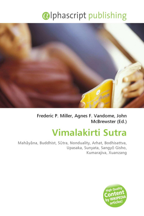 Kniha Vimalakirti Sutra Agnes F. Vandome