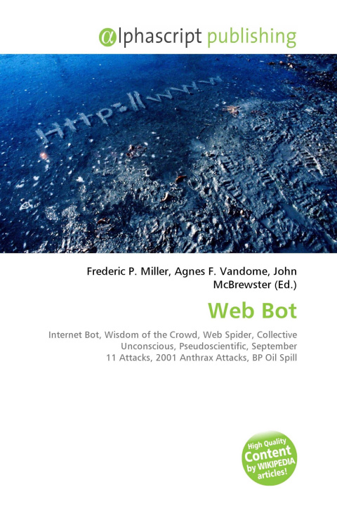 Könyv Web Bot Agnes F. Vandome