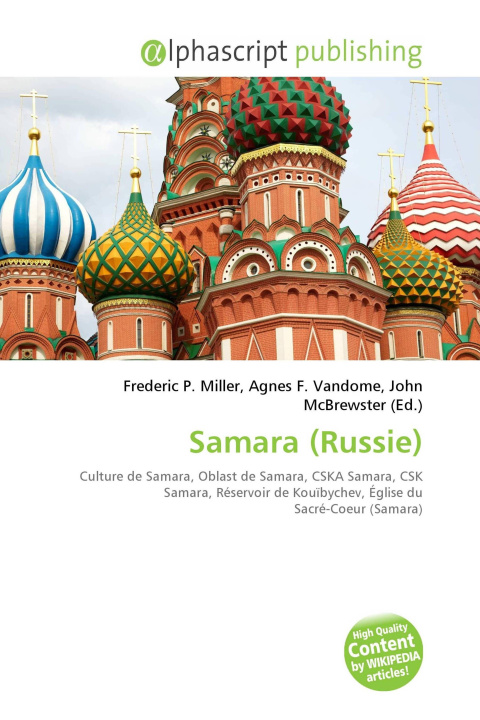 Könyv Samara (Russie) Agnes F. Vandome