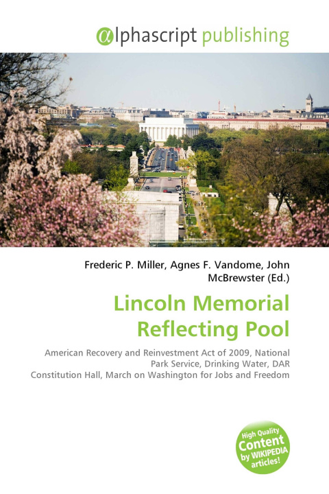 Book Lincoln Memorial Reflecting Pool Agnes F. Vandome