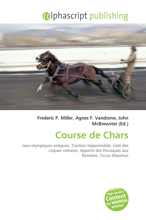 Book Course de Chars Agnes F. Vandome