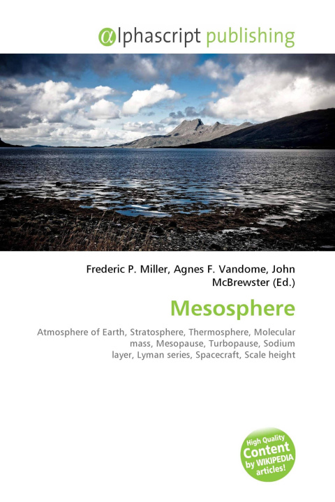 Kniha Mesosphere Agnes F. Vandome