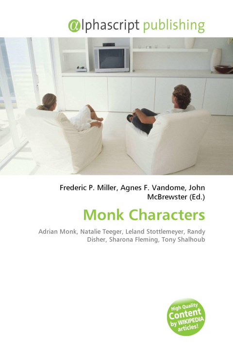 Kniha Monk Characters Agnes F. Vandome