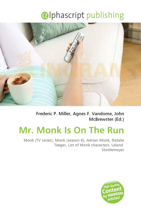 Carte Mr. Monk Is On The Run Agnes F. Vandome