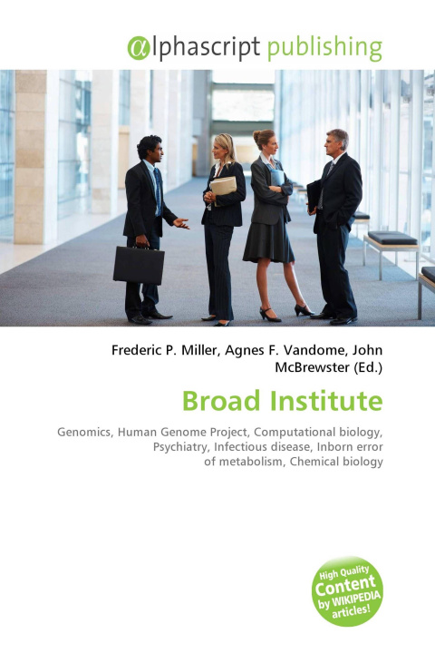 Kniha Broad Institute Agnes F. Vandome