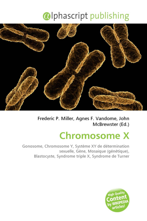 Knjiga Chromosome X Agnes F. Vandome