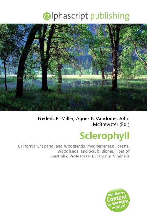 Kniha Sclerophyll Agnes F. Vandome