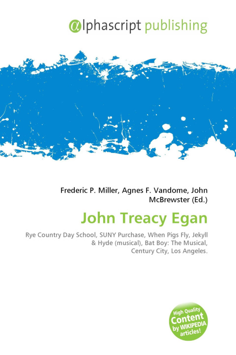 Kniha John Treacy Egan Agnes F. Vandome