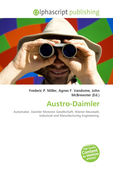 Kniha Austro-Daimler Agnes F. Vandome