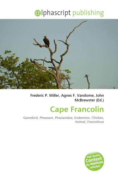 Knjiga Cape Francolin Agnes F. Vandome
