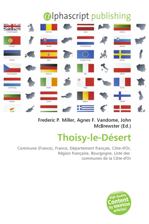 Knjiga Thoisy-le-Désert Agnes F. Vandome