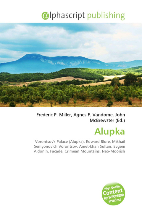 Kniha Alupka Agnes F. Vandome