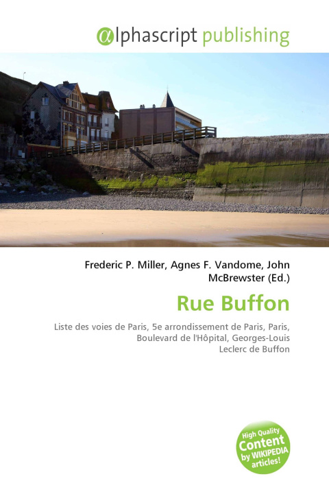 Kniha Rue Buffon Agnes F. Vandome