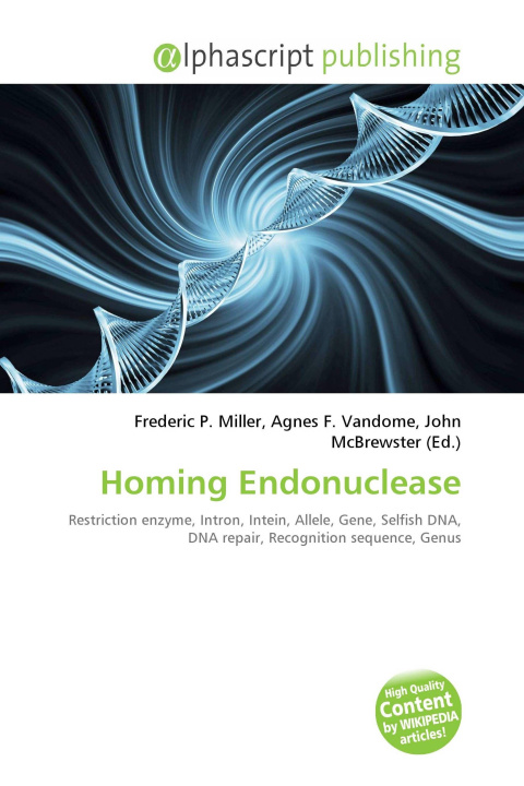 Könyv Homing Endonuclease Agnes F. Vandome