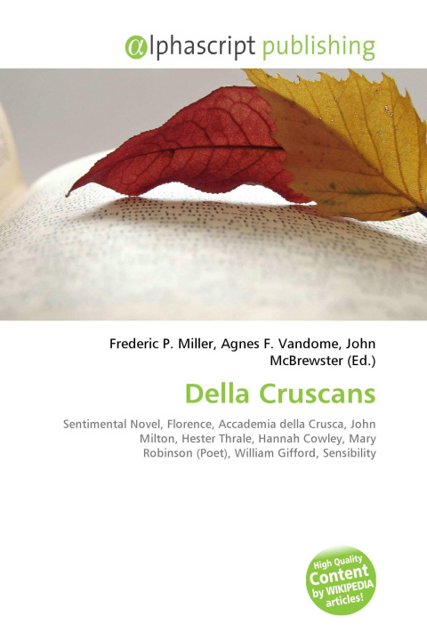 Kniha Della Cruscans Agnes F. Vandome