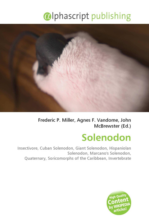 Kniha Solenodon Agnes F. Vandome