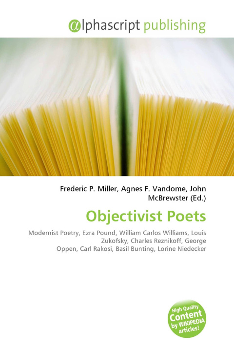 Book Objectivist Poets Agnes F. Vandome
