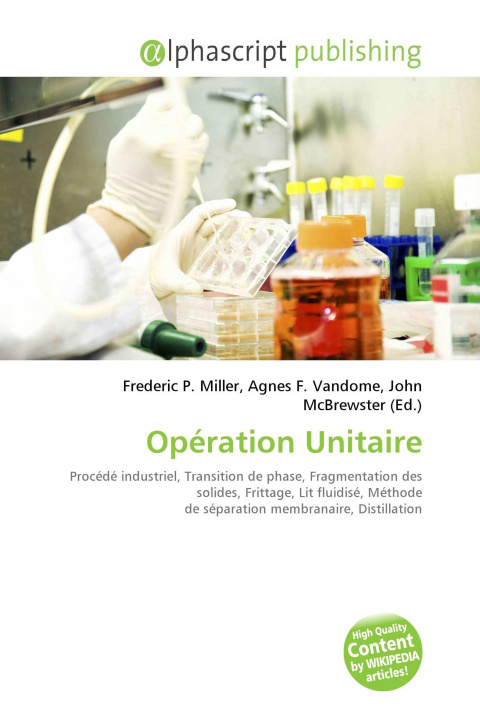 Book Opération Unitaire Agnes F. Vandome