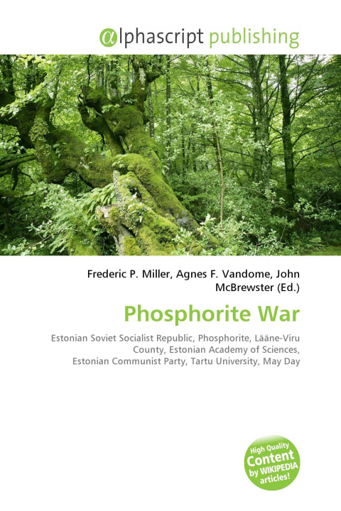 Book Phosphorite War Agnes F. Vandome