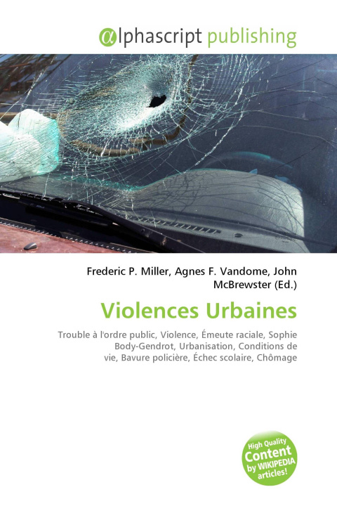 Kniha Violences Urbaines Agnes F. Vandome