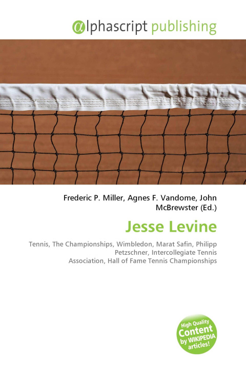 Kniha Jesse Levine Agnes F. Vandome