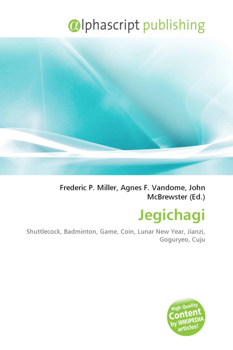 Kniha Jegichagi Agnes F. Vandome