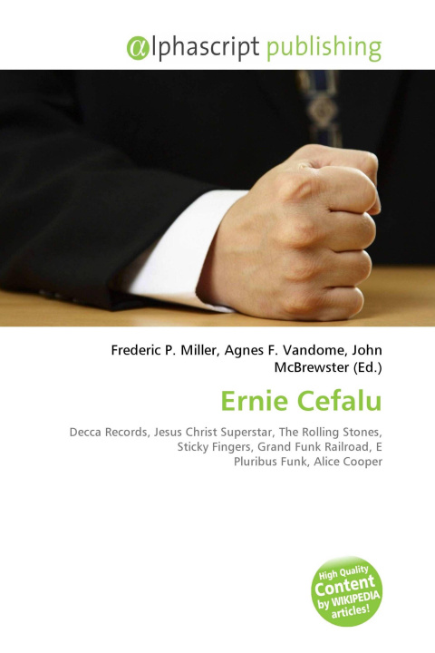 Kniha Ernie Cefalu Agnes F. Vandome