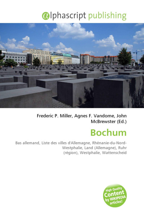 Kniha Bochum Agnes F. Vandome