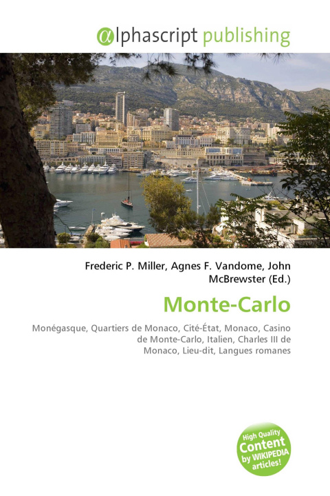 Kniha Monte-Carlo Agnes F. Vandome
