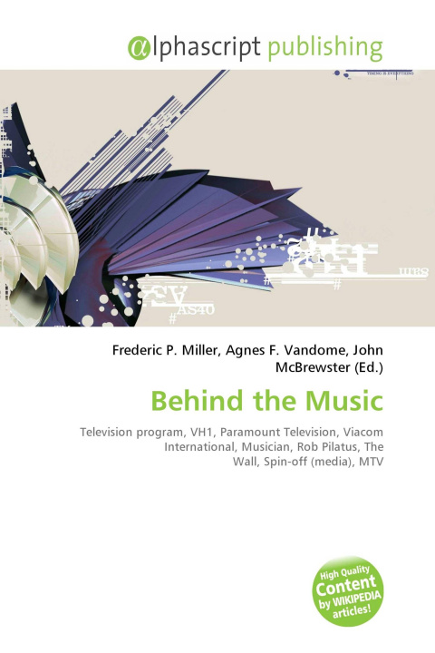 Book Behind the Music Agnes F. Vandome
