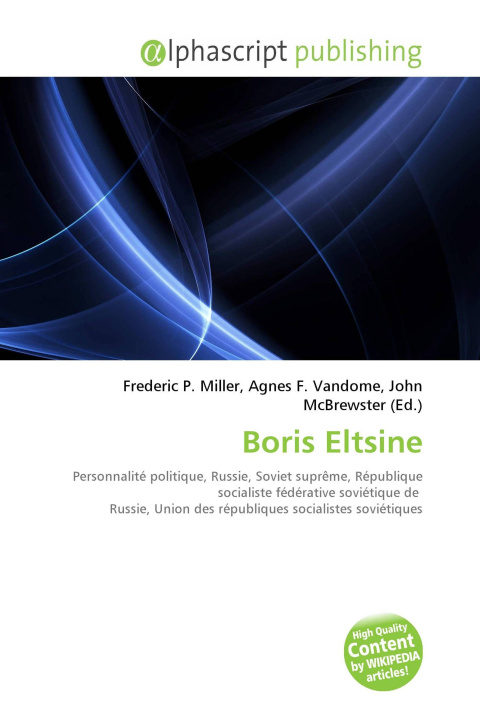 Book Boris Eltsine Agnes F. Vandome