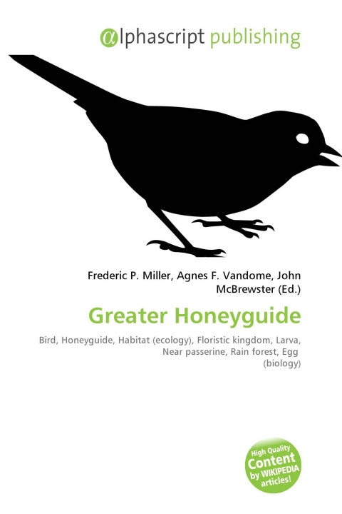 Kniha Greater Honeyguide Agnes F. Vandome