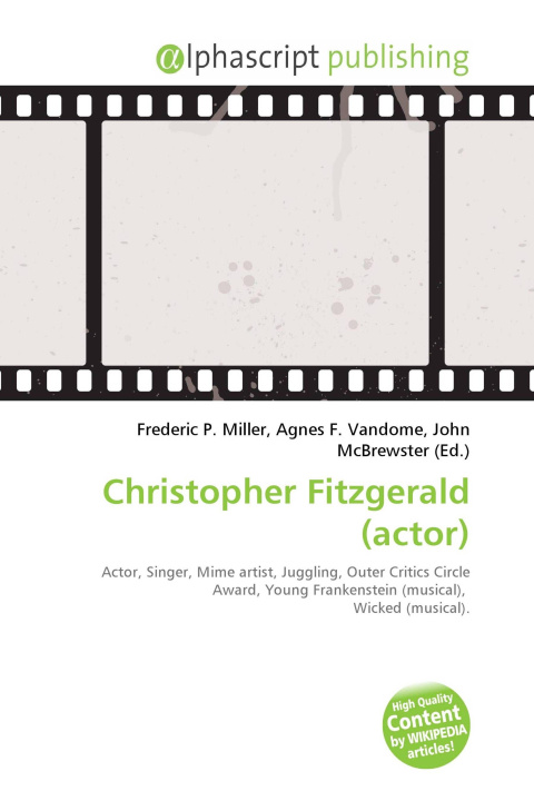 Kniha Christopher Fitzgerald (actor) Agnes F. Vandome