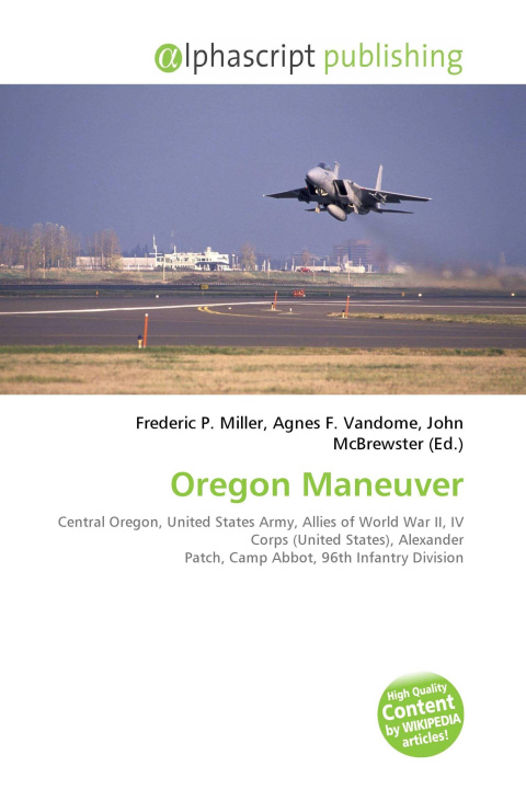 Kniha Oregon Maneuver Agnes F. Vandome