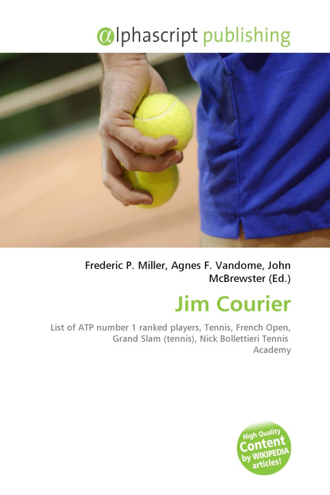 Kniha Jim Courier Agnes F. Vandome