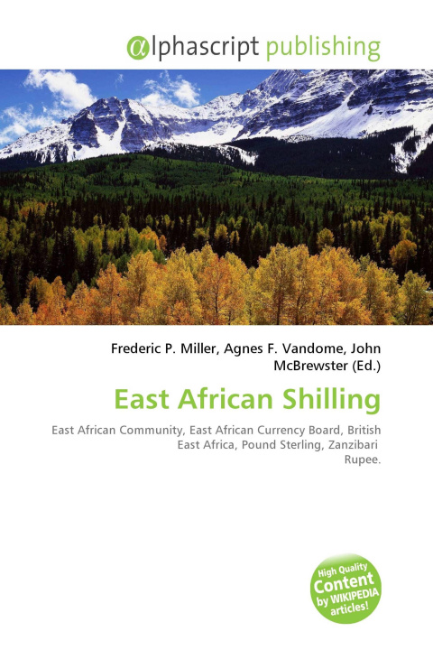 Carte East African Shilling Agnes F. Vandome