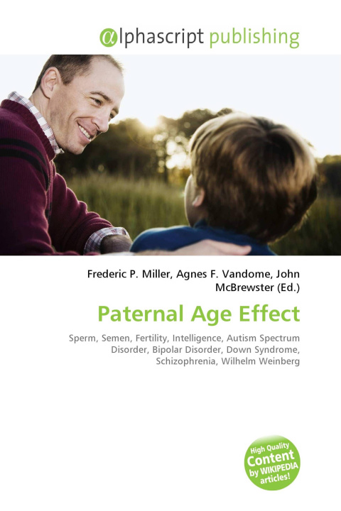Kniha Paternal Age Effect Agnes F. Vandome