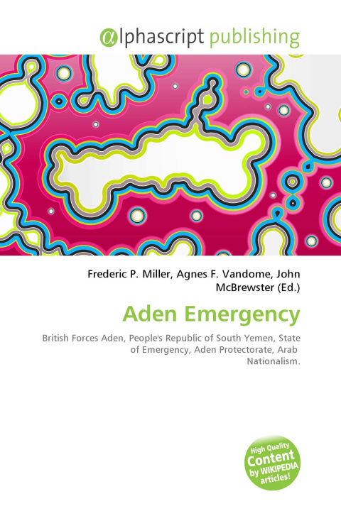 Knjiga Aden Emergency Agnes F. Vandome