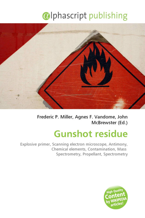 Kniha Gunshot residue Agnes F. Vandome
