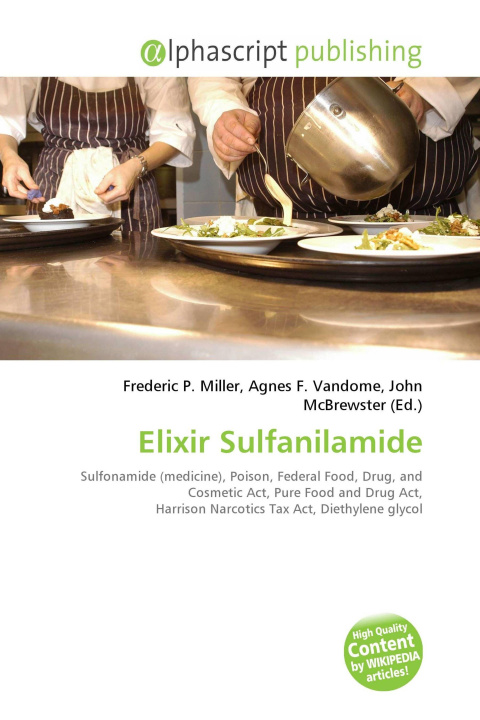 Kniha Elixir Sulfanilamide Agnes F. Vandome