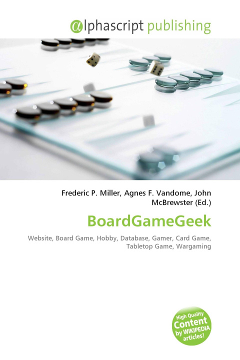 Kniha BoardGameGeek Agnes F. Vandome