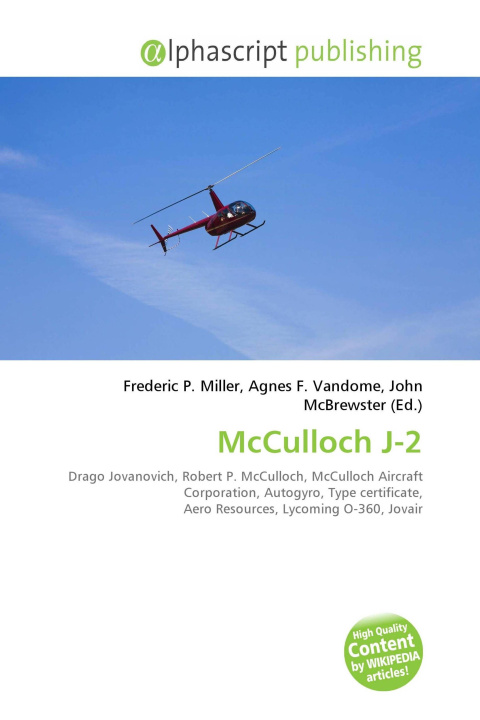 Kniha McCulloch J-2 Agnes F. Vandome